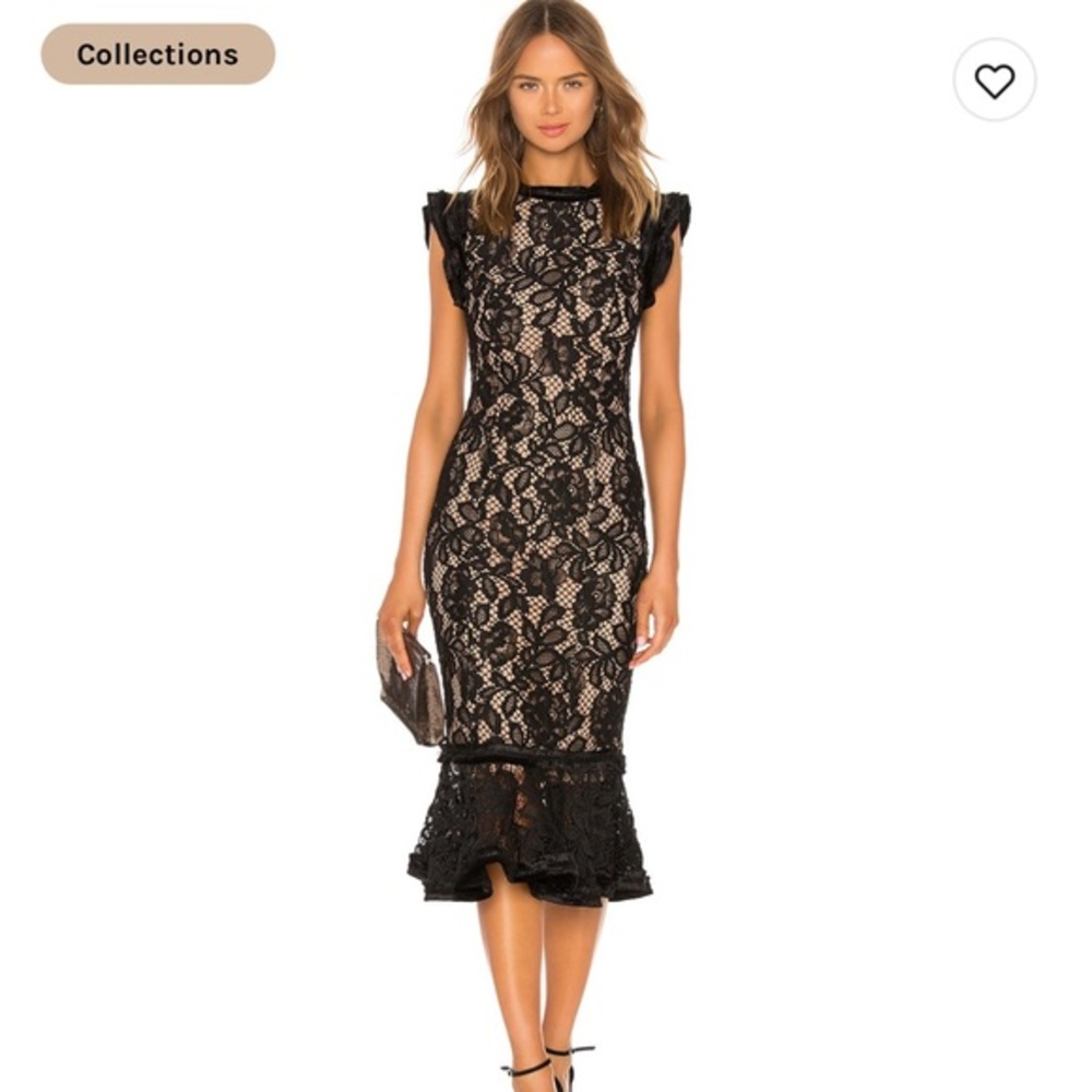 ALEXIS KELO MIDI dress